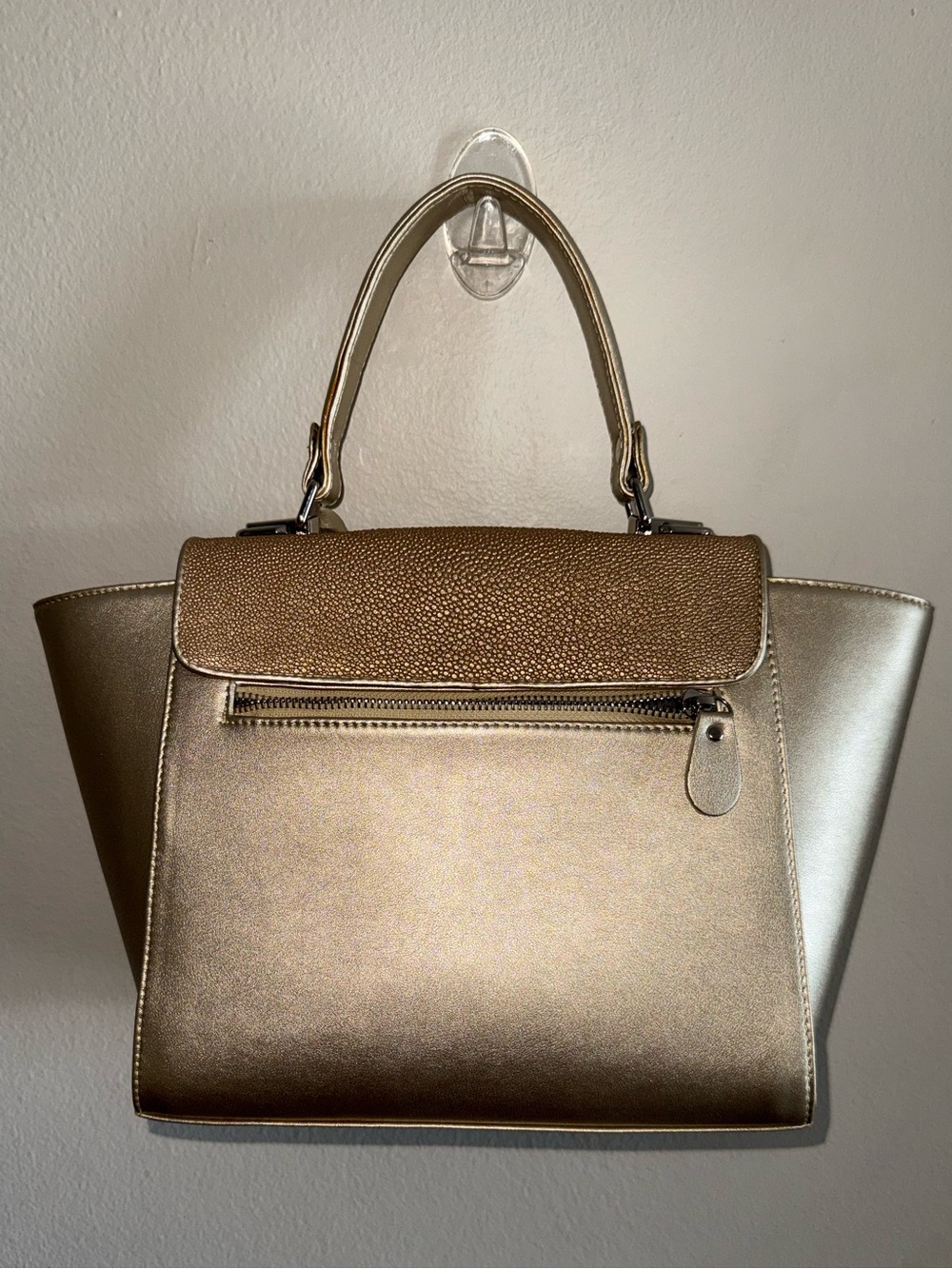 Rare Stingray Skin and Leather Bag - Picture 5 of 10